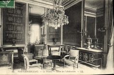 CPA Fontainebleau Le Palais Salon De l'Abdication