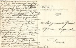 VINTAGE POSTCARD Drill De Fontainebleau Fountain Of the Mount Chauvet Valley of the Plate