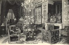 CPA Palais De Fontainebleau Chambre De l'Empereur