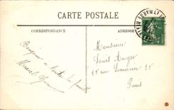 CPA Fontainebleau Le Fer A Cheval