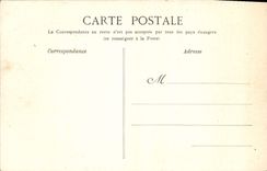 VINTAGE POSTCARD Fontainebleau the Church Left Of the Mass