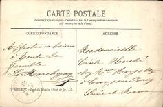 VINTAGE POSTCARD Melun Bridge Of the Mill