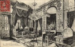 CPA Palais De Fontainebleau Chambre A Coucher De Napoleon 1er