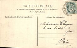 VINTAGE POSTCARD Drill De Fontainebleau Chaos D' Apremont