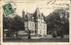 VINTAGE POSTCARD Coulommiers Manor Of the Bush De Chailly