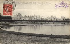 CPA Palais De Fontainebleau Vue Prise Du Romulus