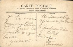 VINTAGE POSTCARD the Castle De Fontainebleau