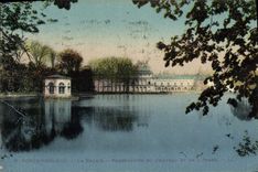 CPA Palais de Fontainebleau Perspective du chateau et de l'etang