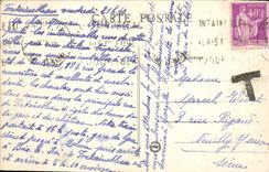 CPA Palais de Fontainebleau Facade sur la Cour des Adieux