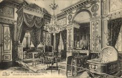 CPA Palais de Fontainebleau Chambre a Coucher de Napoleon 1er