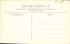 VINTAGE POSTCARD Fontenay Tresigny Seen Interior of the Church