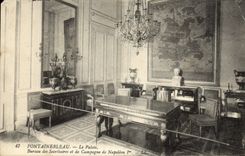 VINTAGE POSTCARD Drill of Fontainebleau the Palate Office of the secretaries and of countryside of Napoleon 1st