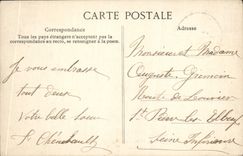 VINTAGE POSTCARD Drill of Fontainebleau Room of the Guards