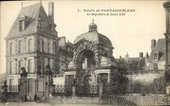 CPA Palais De Fontainebleau Le Baptistere De Louis XIII