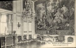 CPA Palais De Fontainebleau Salon D'Angle Louis XV