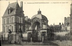 CPA Palais De Fontainebleau Le Baplistere De Louis XIII
