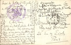 CPA Palais De Fontainebleau Le Baplistere De Louis XIII