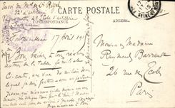 CPA Fontainebleau Le Chateau Le Pavillon Et l'Etang