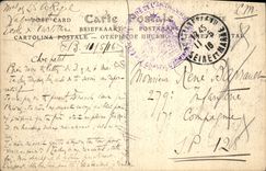 CPA Palais De Fontainebleau L'Escalier D'Honneur ou du roi Statue de Nicolo del Abate 