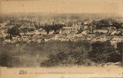 CPA Panorama De Fontainebleau Vue De La Croix Du Calvaire
