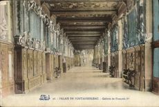 CPA Palais De Fontainebleau Galerie De Francois 1er