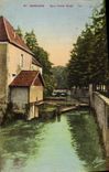 VINTAGE POSTCARD Nemours Quay Victor Hugo