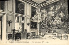CPA Palais De Fontainebleau Petit Salon Louis XV