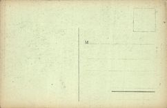 VINTAGE POSTCARD Larchant Western Gate Of the Church Matburin Saint