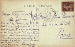 VINTAGE POSTCARD Moret On Loing Carries De Samois