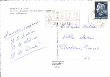 CPM Beaune Couvent Des Cordeliers Cour d'Honneur