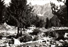 MODERN CARD St Martin Vesubie the valley of Boreon