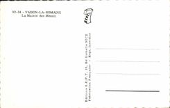 MODERN CARD Vaison the Roman the House of Messii