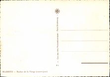 MODERN CARD Biarritz Rock of the Virgin