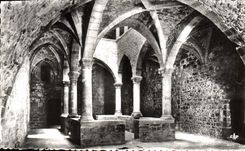 MODERN CARD Abbey of Notre Dame de Lerins Island Saint Honorat Cloister of the monastery