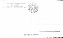 CPM Abbaye de Notre Dame de Lerins Ile Saint Honorat Cloitre du monastere