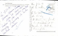 MODERN CARD Surroundings of Bagneres de Luchon the Valley of Oueil Wax villages and Caubous