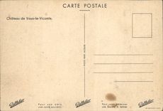 MODERN CARD Castle of Be worth the Viscount