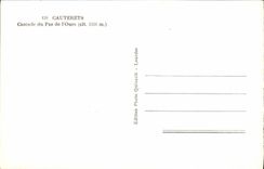 MODERN CARD Cauterets Cascades of the Step of the Bear