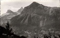 POSTAL MODERNA Carroz Araches de CArroz visto en el punto de Areu y del punto agujereado