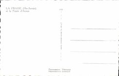 POSTAL MODERNA Frasse y el punto de Arreus