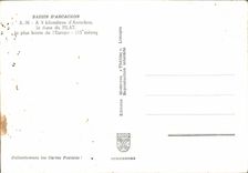 MODERN CARD Basin Of Arcachon has Kilometers of Arcachon the dune of Pilat