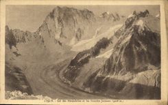 CPA Col De Hirondelles Et Les Grandes Jorasses