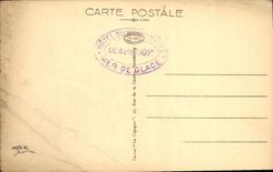 VINTAGE POSTCARD Collar Of Swallows And Large Jorasses