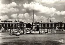 MODERN CARD Paris And Its Wonders the Place Of the Harmony Crillon Hotel