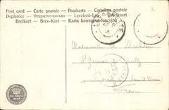 VINTAGE POSTCARD Small Luxembourg Switzerland Schnellert