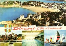 MODERN CARD Dinard Dimensions Emerald Hippisme Piscine Flotilla of Arpeggios Seen air