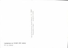 CPM Cathedrale De Reims Le Chevet