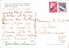 MODERN CARD Beautiful Sites Of Provence Maisonnettes Of Stones Cigs Appelees Bori into of Provence