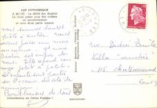 CPM Lot Pittoresque La Defile Des Anglais La Route Passe Sous Des Rocers En encorbellement 