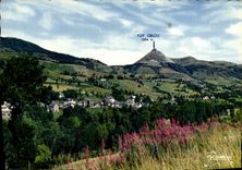 MODERN CARD the Green Country St Jacques Of the Baths Centers Rest And Sports View And Puy Griou Cervin Cantalien